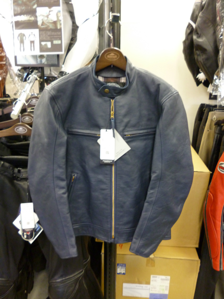 KUSHITANI クシタニ スタンドカラージャケット ネイビー ライダース KUSHITANI TAKASAKI BLOG